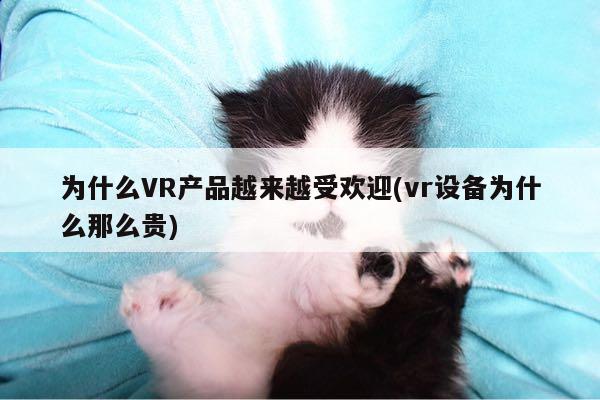 为什么VR产品越来越受欢迎(vr设备为什么那么贵)【德赢vwin060】